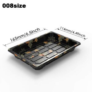 1500Pack-Sushi Tray with Separate Lid and Base