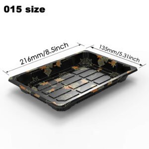 1000Pack-Sushi Tray with Separate Lid and Base